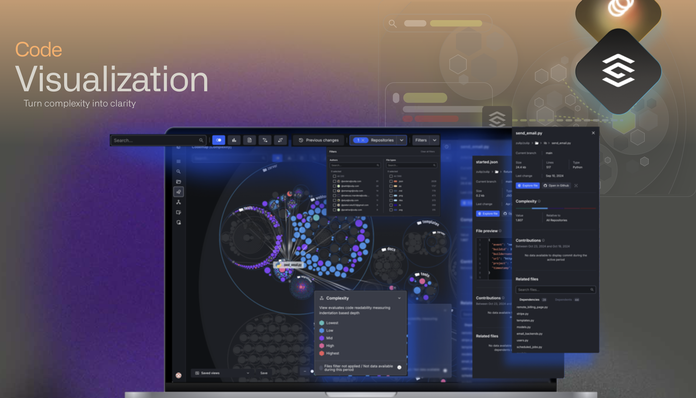 Augoor code visualization tool transforming complex codebases into intuitive visual representations
