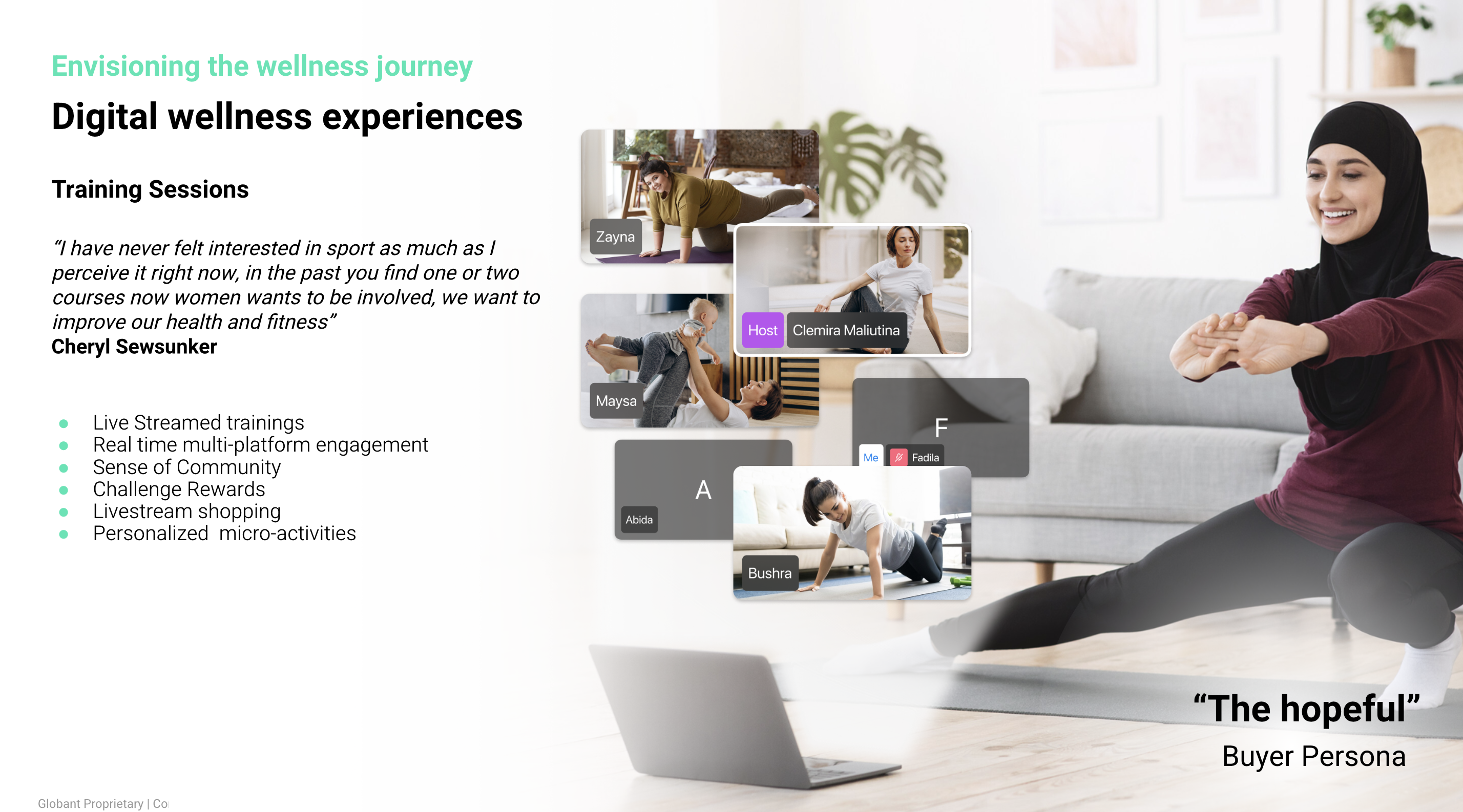 Kayanee digital wellness experiences strategy with virtual training sessions